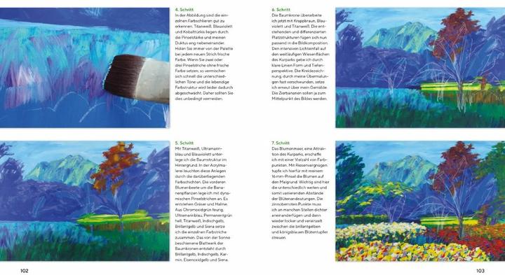 Produktbild Acrylmalerei Landschaften (Deutsch, Werner Maier, 2021)