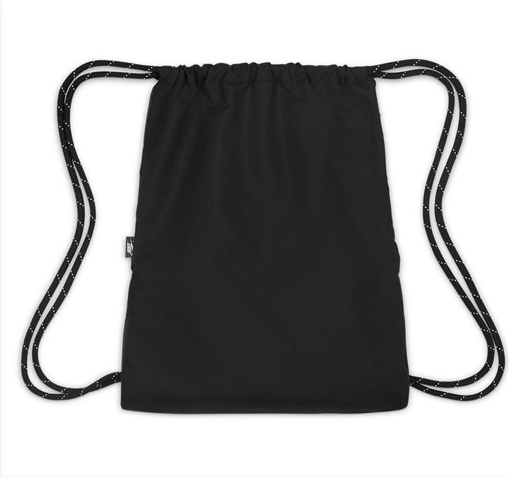 Actual product image Nike Heritage Drawstring Bag DC4245-010 Black