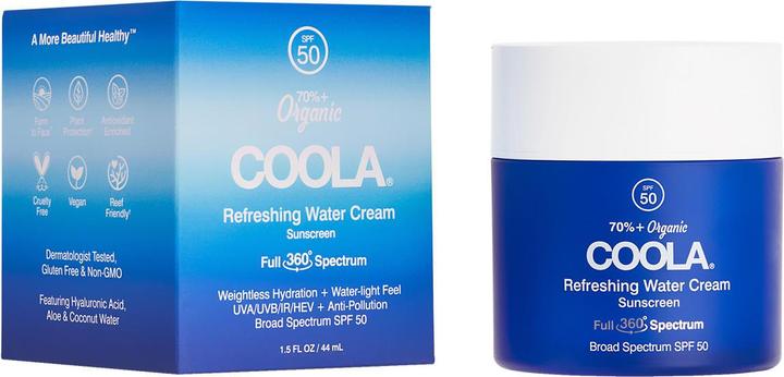 Actual product image Coola Suncare Refreshing Water (Sun cream face, SPF 50, 44 ml, 44 g)