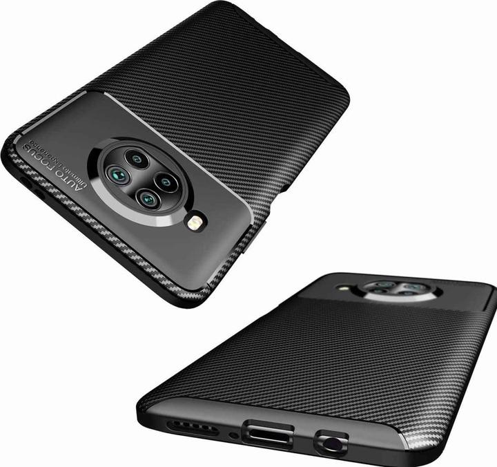 Produktbild Screenguard Xiaomi Mi 10T Lite Hülle Carbon Design TPU Case (Xiaomi Mi 10T Lite)