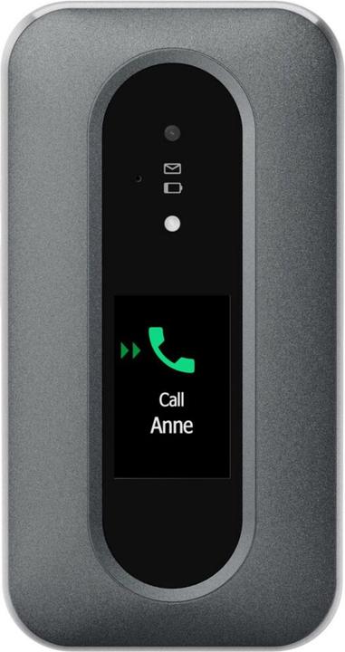 Actual product image Doro Leva L30, Clamshell, Single SIM, 7.11 cm (2.8"), 2 MP, 1150 mAh, Black, White (2.80", 2 Mpx, 4G)