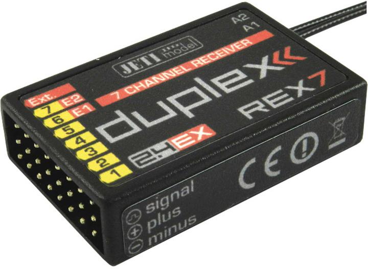 Actual product image Jeti Receiver REX 7 A40 duplex