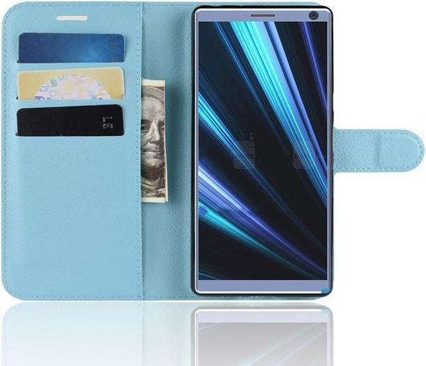 Productafbeelding MU Classic Litchi Leren Boekomslag Serie (Sony Xperia 10 Plus)