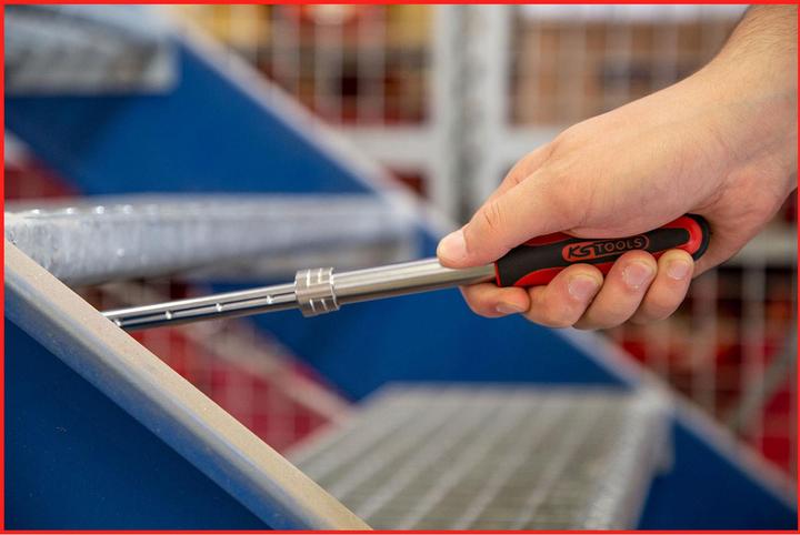 Produktbild KS Tools 3/8" SlimPOWER Teleskop-Gelenk-Umschaltknarre (3/8")
