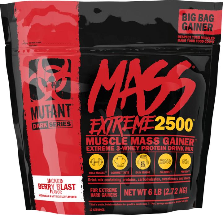 Immagine prodotto Mutant Massa Estrema 2500 (Esplosione di bacche di Jacked, 1 pz., 6000 g)