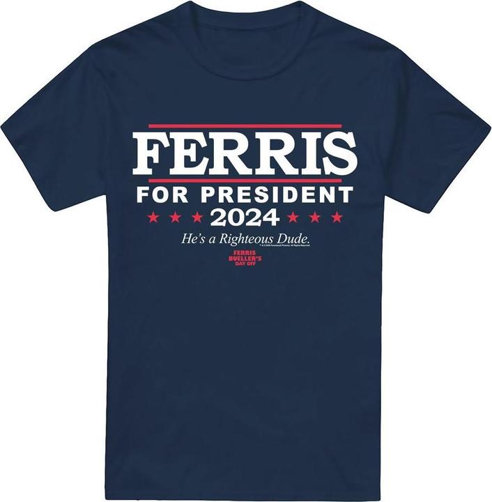 Produktbild Ferris Bueller´s Day Off Ferris Bueller's Day Off Ferris For President TShirt (S)