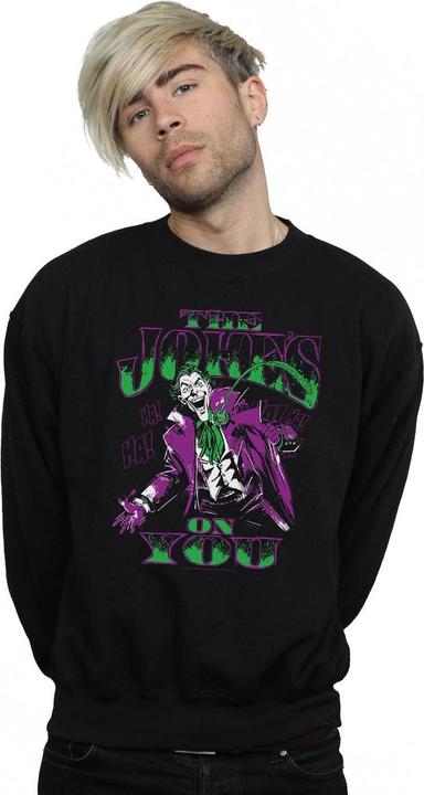 Actual product image Mens Joker The Joke's On You Cotton Sweatshirt (3XL)