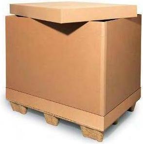 Transpak Palettenring 2-wellig Masse 1205x805x1200mm Qualtität 2.40BC braun Fefco 0501 (5 x)