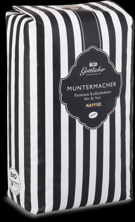 Produktbild Gottlieber «Muntermacher» – Premium Kaffeebohnen mit Kaffee-Röstung (1000 g)