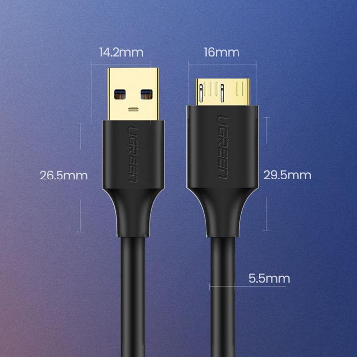 Productafbeelding Ugreen USB A - Micro B USB (2 m, USB 3.0)