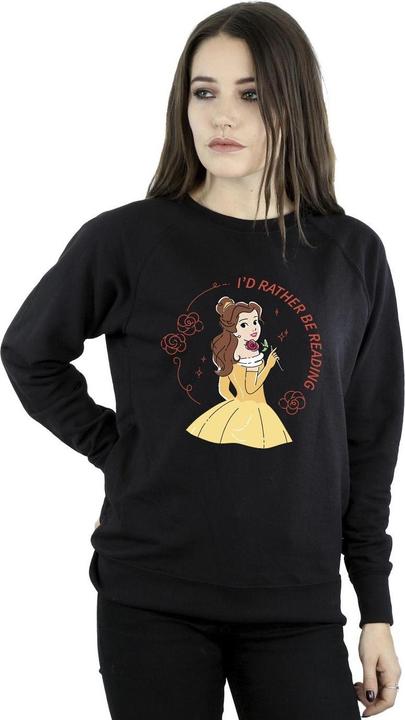 Produktbild Disney Schöne und das Biest I'd Rather Be Reading Sweatshirt (XL)