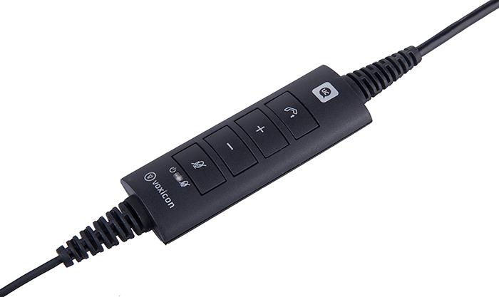 Actual product image Voxicon U200 DUO HEADSET (ANC, Cable)