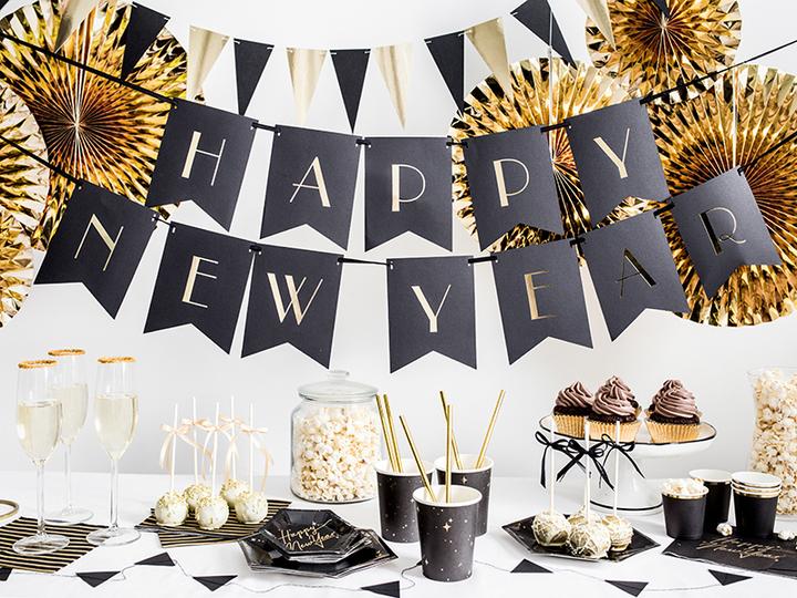 Produktbild Partydeco Konfettikanone - 60cm - Metallic - Luftschlangen - Gold