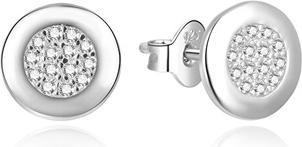 Produktbild Beneto Glittering silver earrings with zircons AGUP2318L (L)