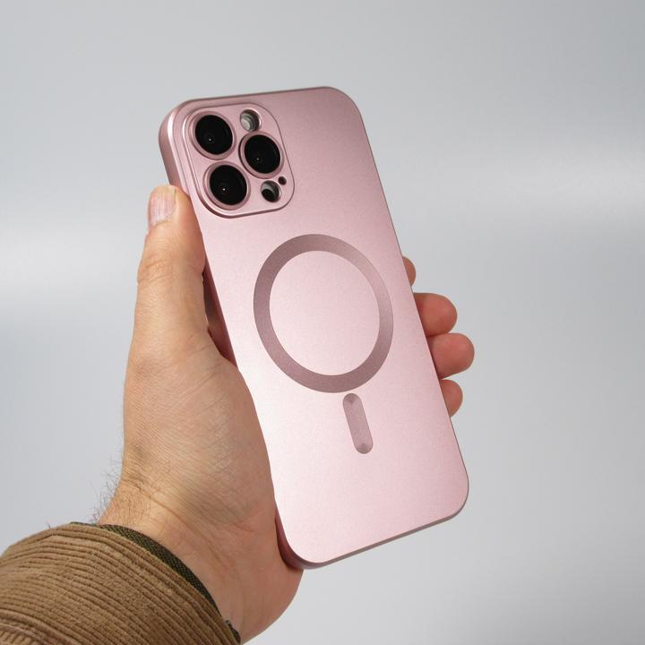 Produktbild PhoneLook Hülle Gummi weich mit Kameraschutzglas MagSafe (Apple iPhone 13 Pro Max)