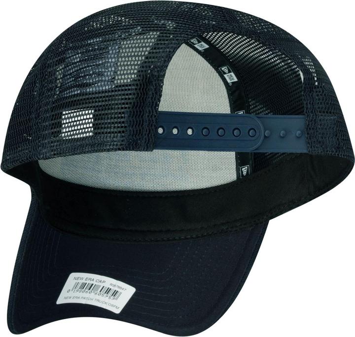 Produktbild New Era Adjustable Trucker Cap - RETRO PATCH navy / chrome (One Size)