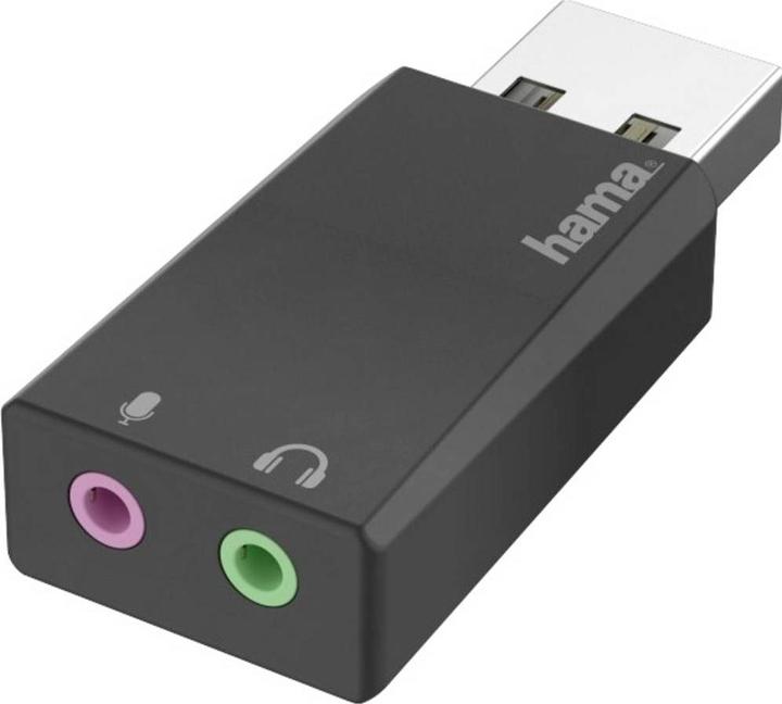 Actual product image Hama USB sound card (USB 2.0)