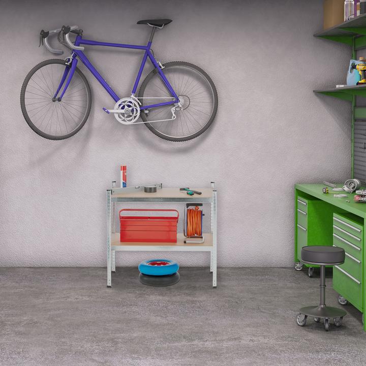 Actual product image Relaxdays Heavy duty shelf
