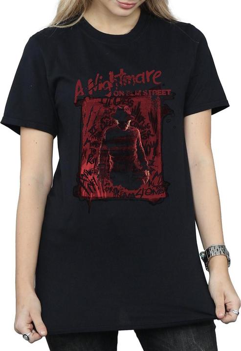 Immagine prodotto Absolute Cult Freddy Silhouette Maglietta Ampia Donna (3XL)