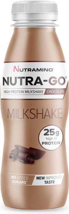 Produktbild Nutramino Nutra-Go Milkshake (Chocolate, 12 Stk., 3.96 g)