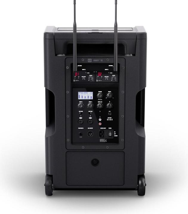 Image du produit LD Systems ANNY® 10 HBH 2 B6 - 10" Enceinte mobile Bluetooth® PA avec batterie, table de mixage, 1x microphone (1x 80 W)