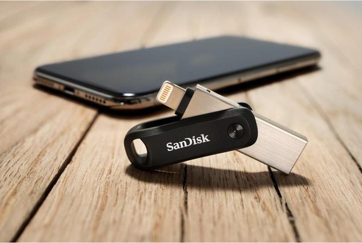 Productafbeelding SanDisk iXpand Go (256 GB, Bliksem, USB-A)