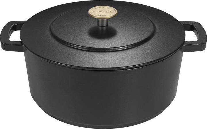 Combekk Original Dutch Oven 28 cm - Zwart - Gerecycled gietijzer (28 cm, Casserole + Stewpot, Cast iron)