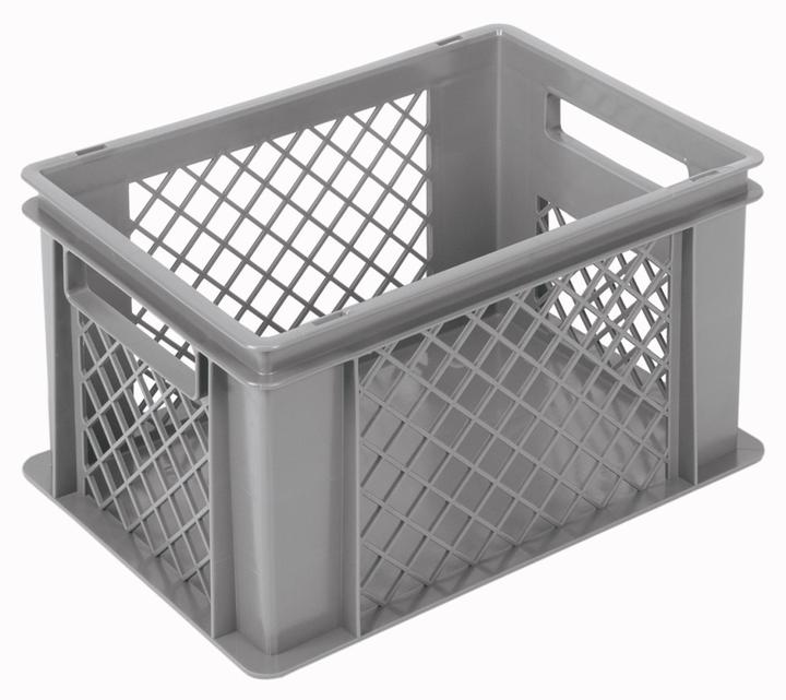 Immagine prodotto Linum Contenitore grigio 40x30x22cm base standard chiuso/pareti perfo