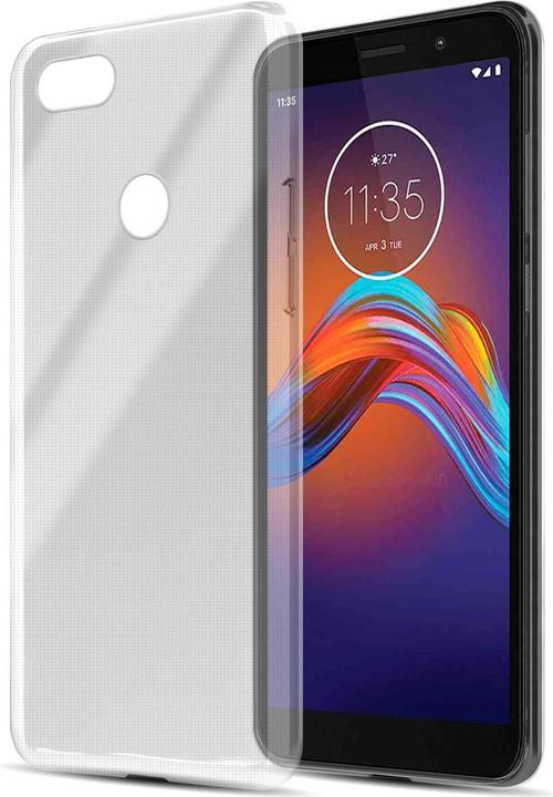 Actual product image Cadorabo TPU Ultra Slim AIR Cover (Motorola Moto E6 Play)