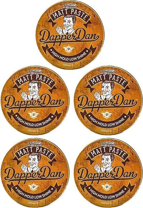 Actual product image Dapper Dan 5x Matte Paste 100ml (Hair paste, 100 ml)