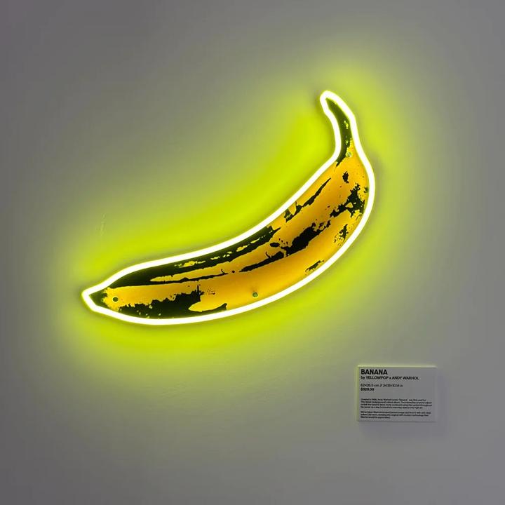 Immagine prodotto YellowPop Banana di Andy Warhol