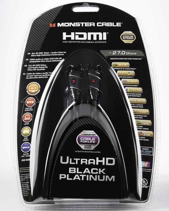 Produktbild Monster Black Platinum (1.50 m, HDMI)