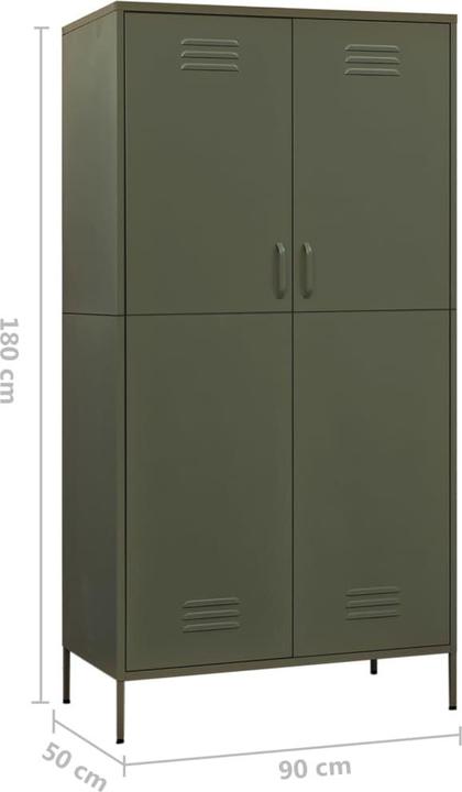 VidaXL Evsegniia (90 x 50 x 180 cm)
