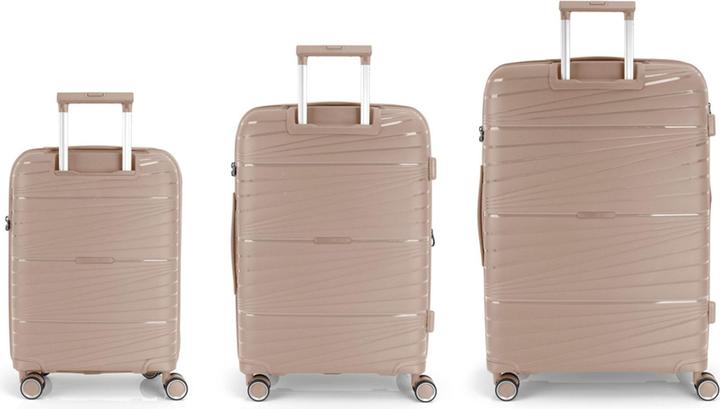 Actual product image Gabol Kiba 4-wheel suitcase set 3 pcs. (120 l, XL (from 140l))