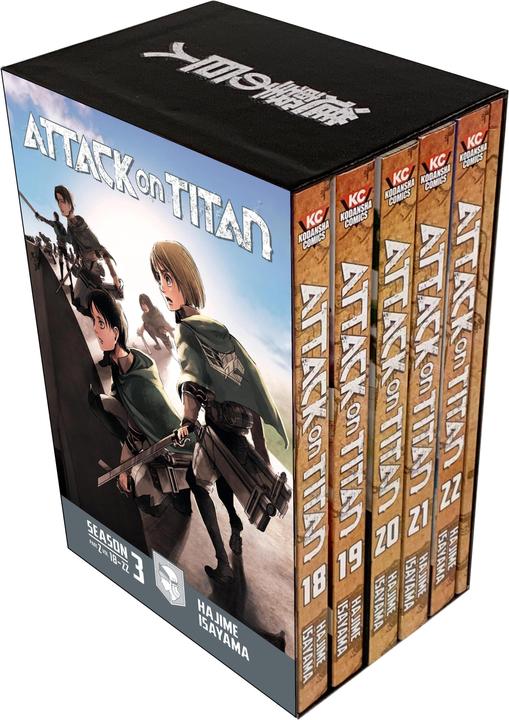 Produktbild Attack on Titan Season 3 Part 2 Manga Box Set (Englisch, Hajime Isayama, 2019)