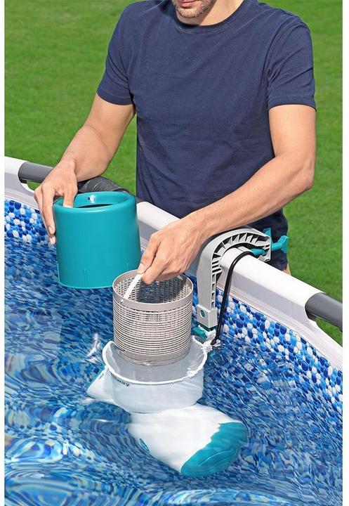 Immagine prodotto Bestway Skimatic 2-in-1 Einhängeskimmer/ Filterpumpen-Kombination 3.974 l/h