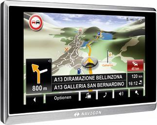 Produktbild Navigon 8410, TMC, Bluetooth, Europakarten