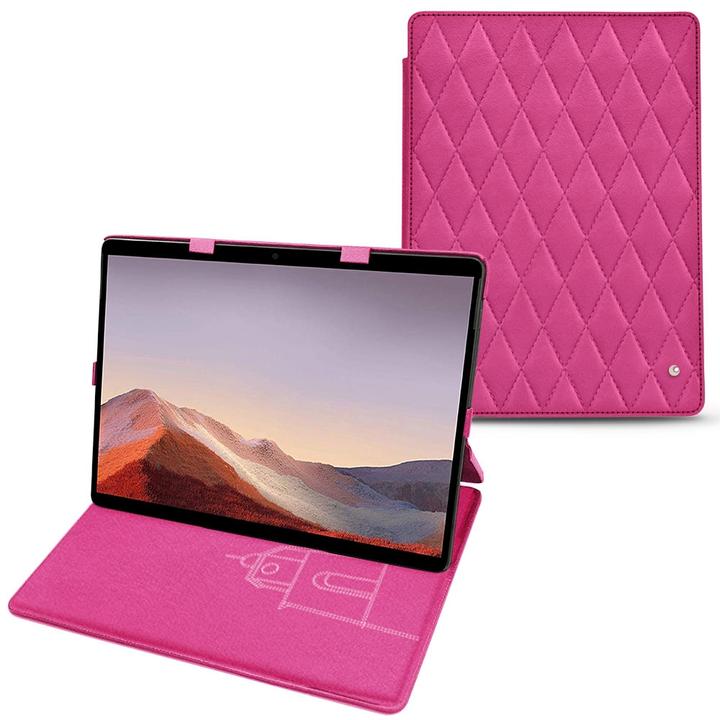 Actual product image Noreve Leather cover vertical (Microsoft Surface Pro X)