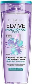 Produktbild L'Oréal Paris L'Oreal Make Up Elvive Hyaluron Pure Shampoo 380ml (380 ml, Flüssiges Shampoo)