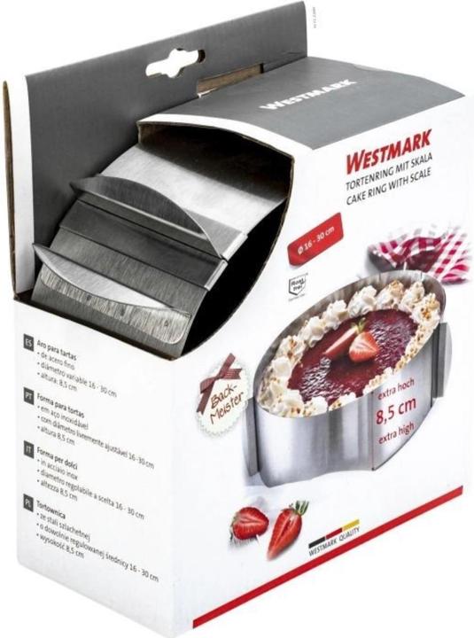 Produktbild Westmark Tortenring verstellbar (30 cm)