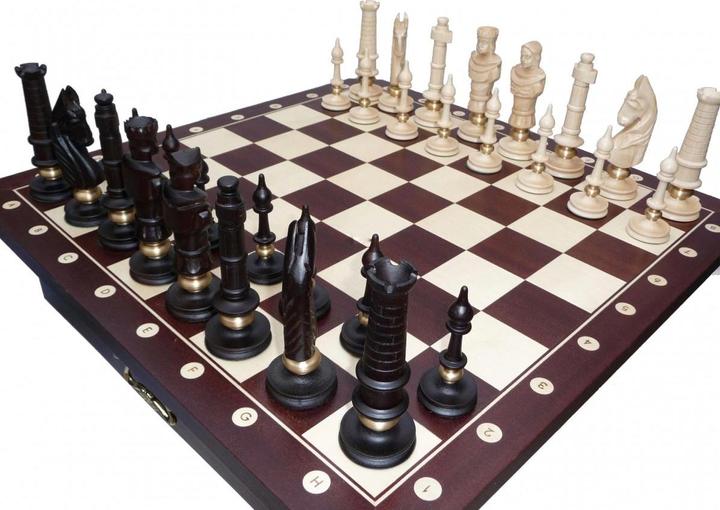 Immagine prodotto Holzecke Tavolo da scacchi con figure Machon