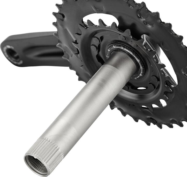 Actual product image Shimano FC-MT210 crankset 36/22 teeth 2x9-speed (175 mm)