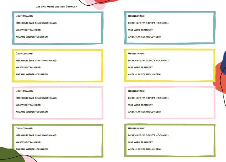 Actual product image Mein Fitness Bullet Journal. Der Planer für Sport und Achtsamkeit (German, Copress Sport, 2021)