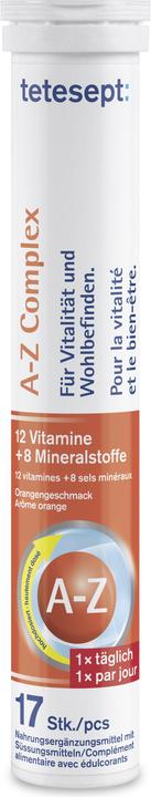 Tetesept A-Z Complex Brausetablette (17 Stück, Brausetablette, 134 g)