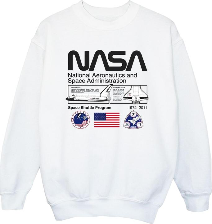 Nasa Space Admin Sweatshirt Mädchen