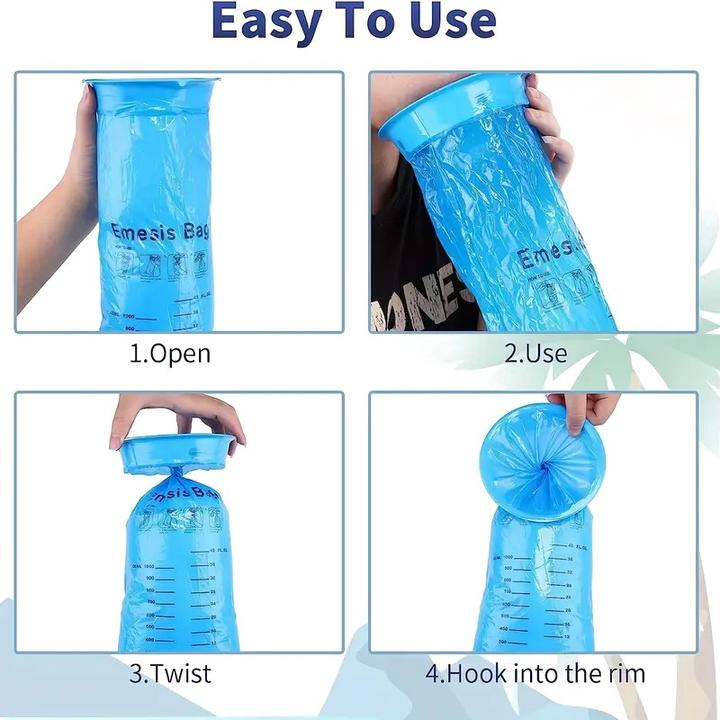 Produktbild ASMI Einweg Kotztüten (10 x, 1 l)