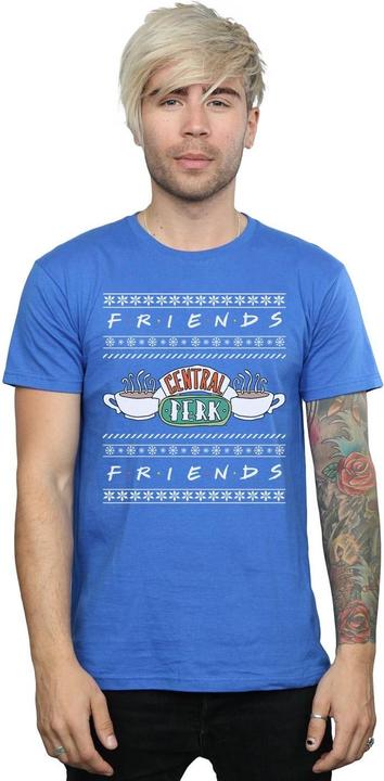 Image du produit Friends - T-shirt FAIR ISLE CENTRAL PERK - Homme (XXL)