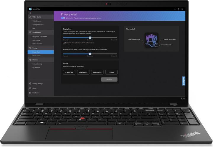Actual product image Lenovo ThinkPad L15 Gen 4 (15.60", AMD Ryzen 5 7530U, 8 GB, 256 GB, DE)