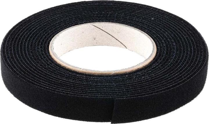 Produktbild Rs Pro Druckverschluss Klettband, 20mm x 5m, Schwarz (20 mm)