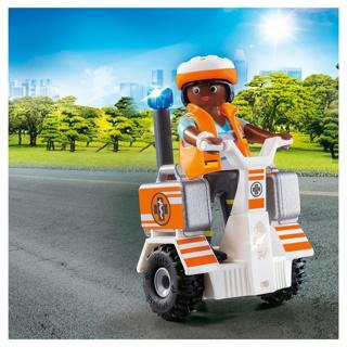 Immagine prodotto Playmobil Scooter di salvataggio per l'equilibrio (70052, Playmobil City Life)